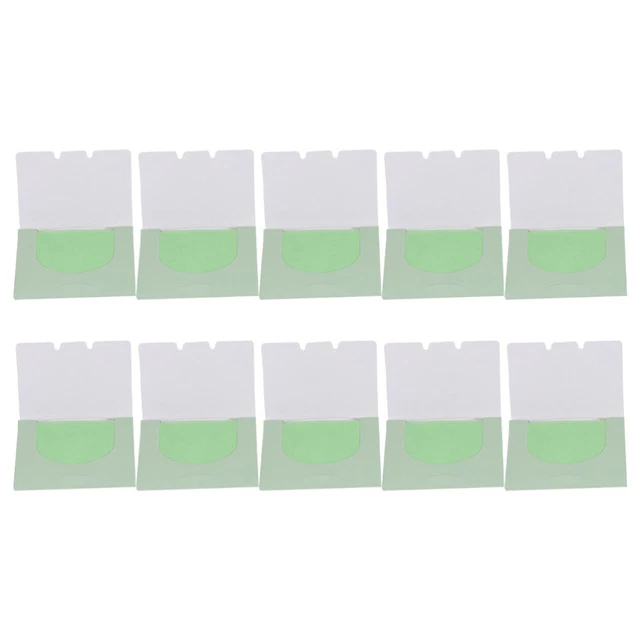 10 scatole carta estinguente olio 10x7 cm carta assorbente olio