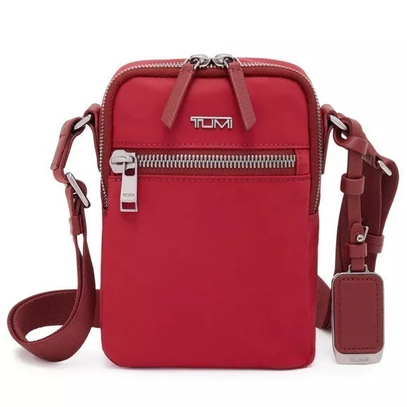 Tumi Voyageur Crossbody Bag NWT Desert Red Travel Everyday Persia Phone