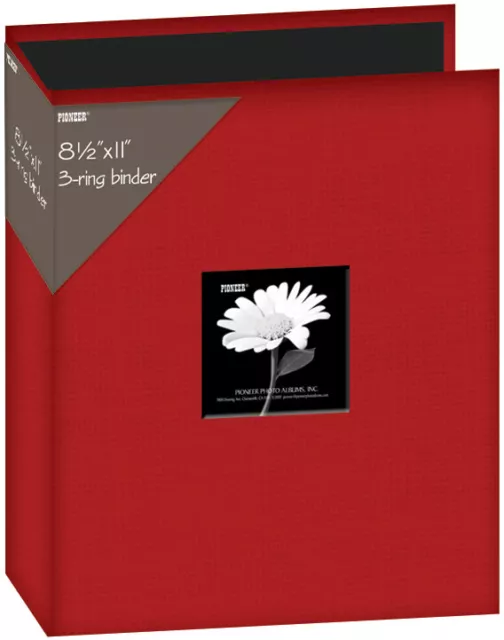Pioneer 12x12 Binder Album Black, 5 Pack Refill Pages