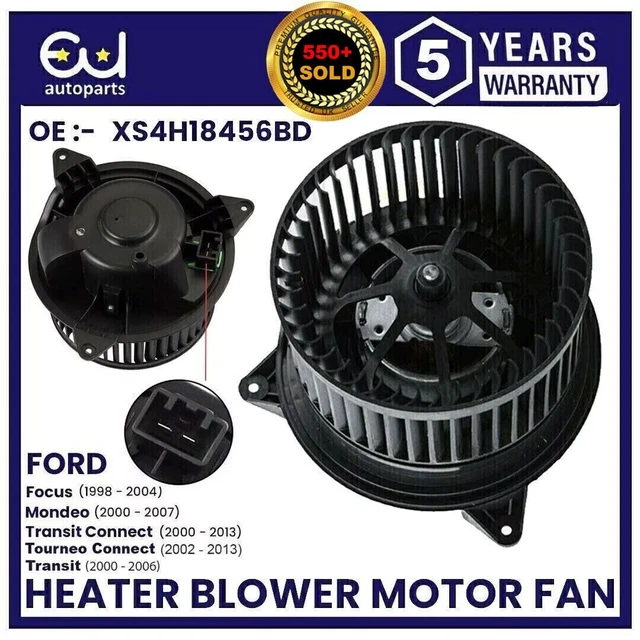 HEATER BLOWER MOTOR FAN COMPATIBLE FOR FORD FOCUS MK1 1116783 1062248 XS4H- 18456-BD