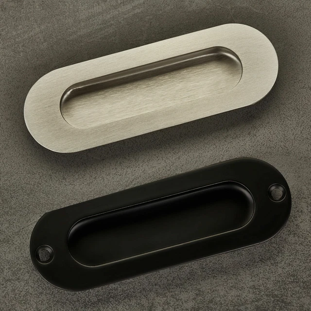 Möbelgriff Vintage Gedotec Möbelgriff 'WAVE' - Muschelgriff In Edelstahl- Optik, 60 Mm, Für Schubladen & Türen Griffmuschel Für Doppelfalttür - Foto 3