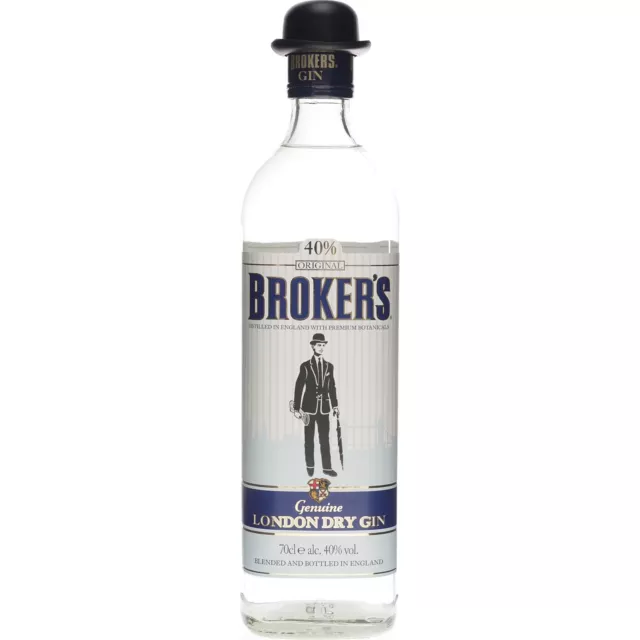 Brokers London Dry Gin mit 0,7 Liter und 40% Vol.