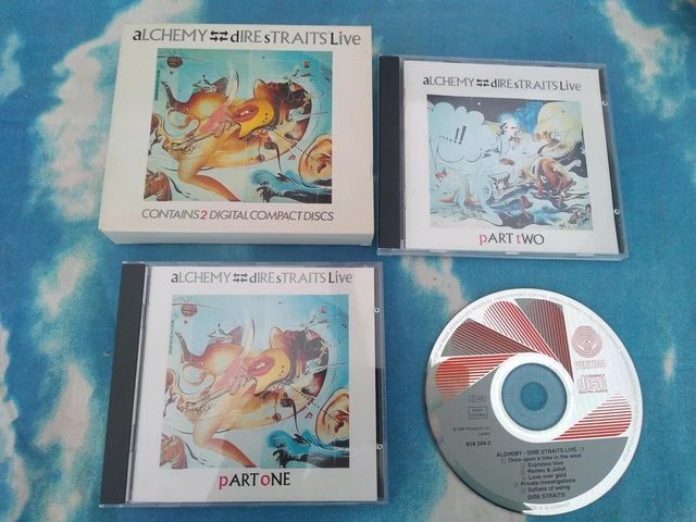 Dire Straits – Alchemy - Live Vertigo RED SPIRAL 2CD SET W.GERMAN NICE CONDITION