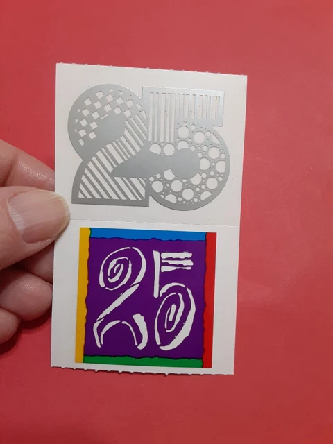 Vintage Mrs Grossman's "25" sticker module