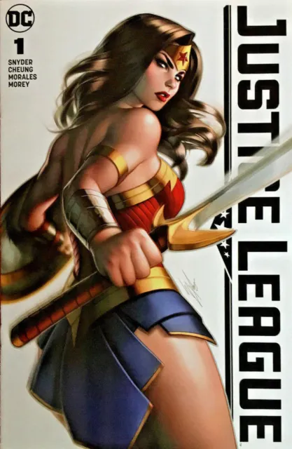 Justice League #1 Warren Louw Exclusive KRS Variant Wonder Woman DC 2018 NM