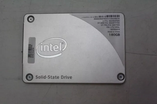 Intel SSD Pro 2500 Series 180GB SATA 2.5" Solid State Drive SSDSC2BF180A5L