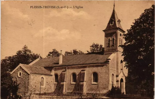 CPA AK PLESSIS-TREVISE Église (600344)