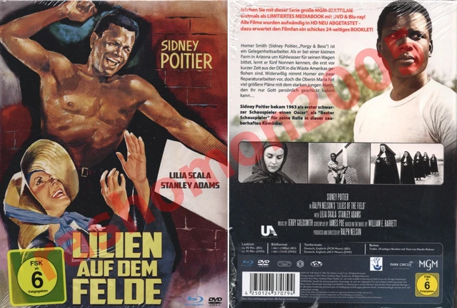 BLU-RAY+DVD LILIES OF THE FIELD 1963 Sidney Poitier Ralph Nelson Region ...