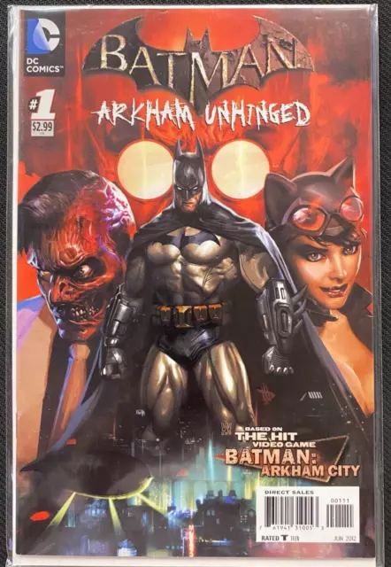 Batman Arkham Unhinged #1 DC 2012 VF/NM Comics