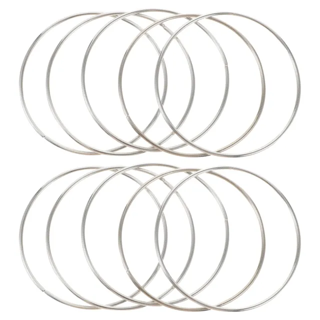Silver Hoops for Crafts Wire Wreath Frame Dream Catcher Dreamcatcher