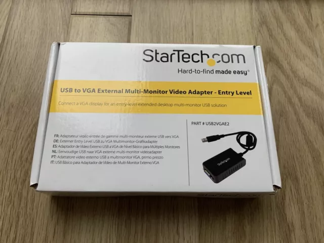 StarTech.com USB2VGAE2 USB auf VGA externer Videoadapter - brandneu