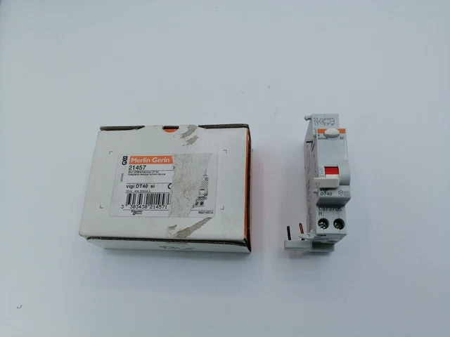 DISJONCTEUR MERLIN GERIN Multi9 C60N C63 400V + Vigi C60 EUR 40,00