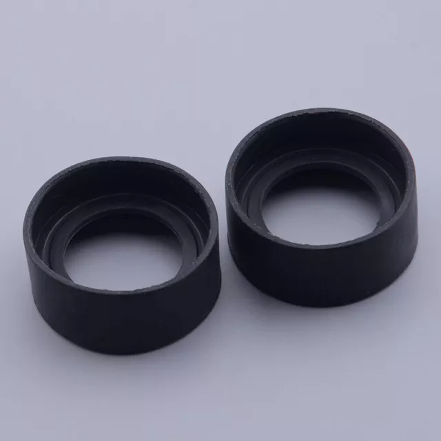 2pcs Rubber Eyepiece Eye Covers Cups Guards For Binocular Microscope