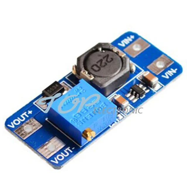 MT3608 DC-DC Step Up Power Apply Module Booster Power Module 2A for Arduino