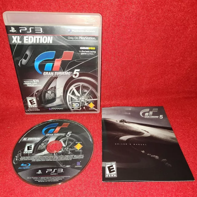 Gran Turismo 5 XL Edition PS3 Sony PlayStation 3 Game Complete