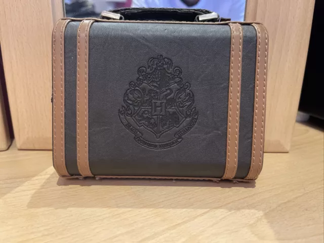 The Wizarding World Of Harry Potter - RARE Vintage Small Leather Suitcase