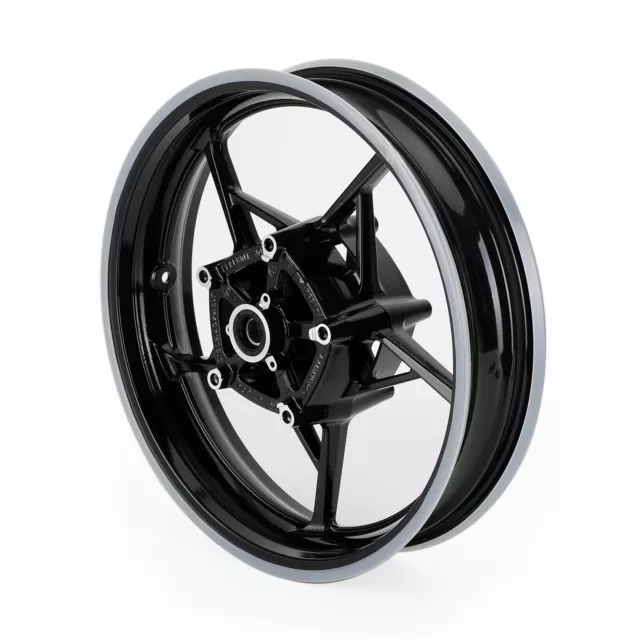 Cerchio Ruota Anteriore Completo Nero per Kawasaki Z900 Z900RS Cafe 2017 2018-2021B2