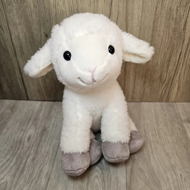 KEEL SHEEP CUDDLE Lamb Plush Soft Toy Comforter Farm Animal Sitting 8 ...
