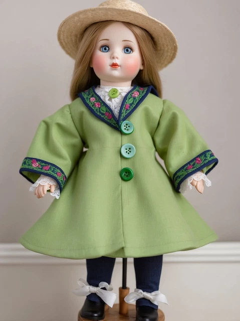 Rare ! ensemble costume de folie pour bleuette 1907