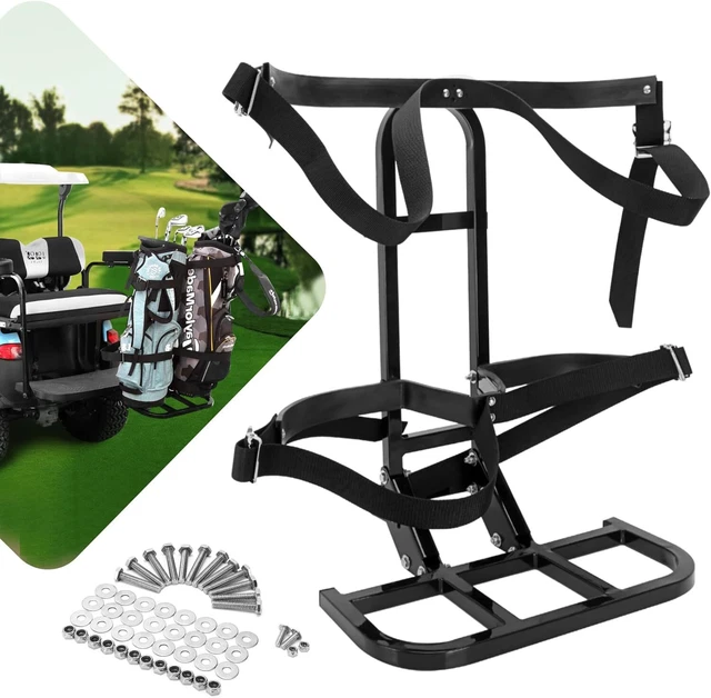 GOLF CART BAG Holder Rack for Yamaha EZGO TXT RXV Club Car DS Precedent