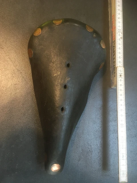 selle cuir IDEALE TB 38 velo COURSE RANDONNEUSE NEUVE EPOQUE