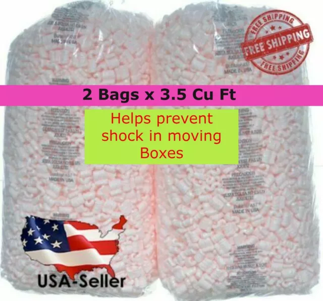 Packing Peanuts Popular Brand 7 Cu Ft Pink anti Static Packing Peanuts Popcorn