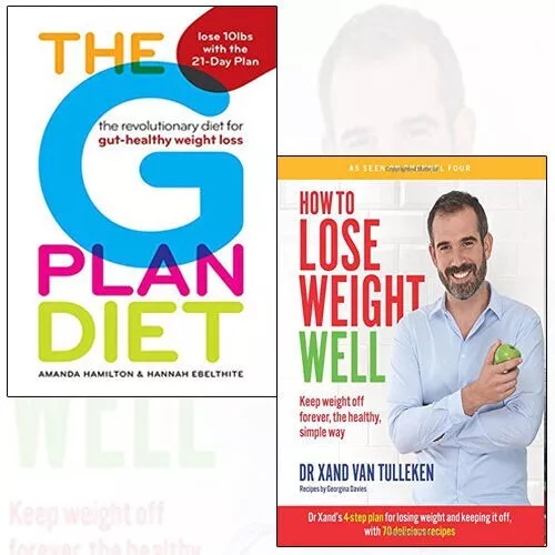How to Lose Weight Well ,The G Plan Diet 2 Books Collection Set Paperback NEW