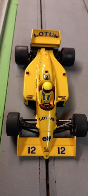 Scalextric C.434 Lotus Honda Turbo - Ayrton Senna - Modèle Iconique D'occasion