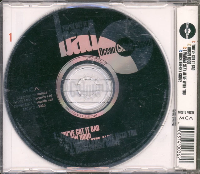 OCEAN COLOUR SCENE You've Got It Bad CD UK MCA 1996 single MCSTD40036