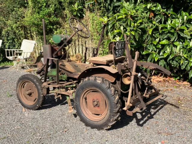1952 Trusty Steed Tractor With Norton 16H Engine