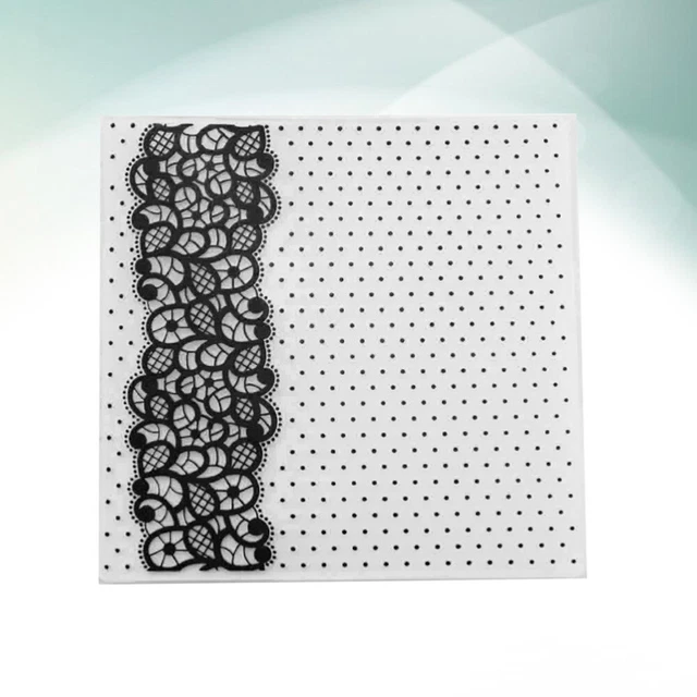 Moldes de troquelado plantilla piezas troqueladas para hacer usted mismo decoración de pasteles de fondant