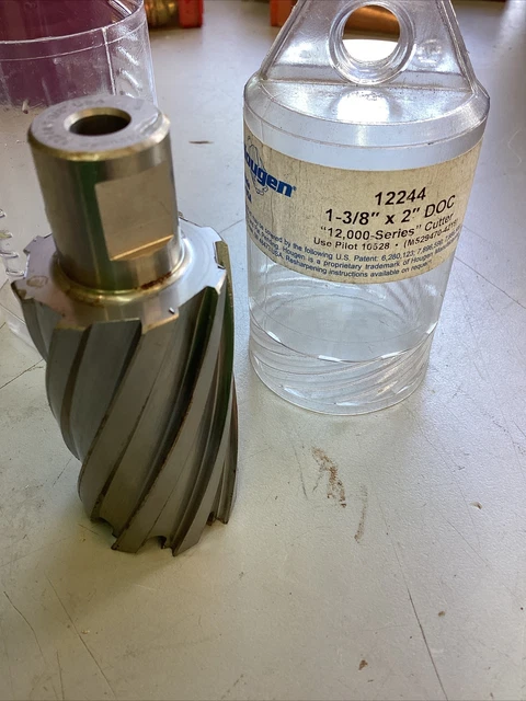 #12244 Hougen 1-3/8”X 2" DOC Magnetic Drill Bit 12,000-Series" Annular Cutter