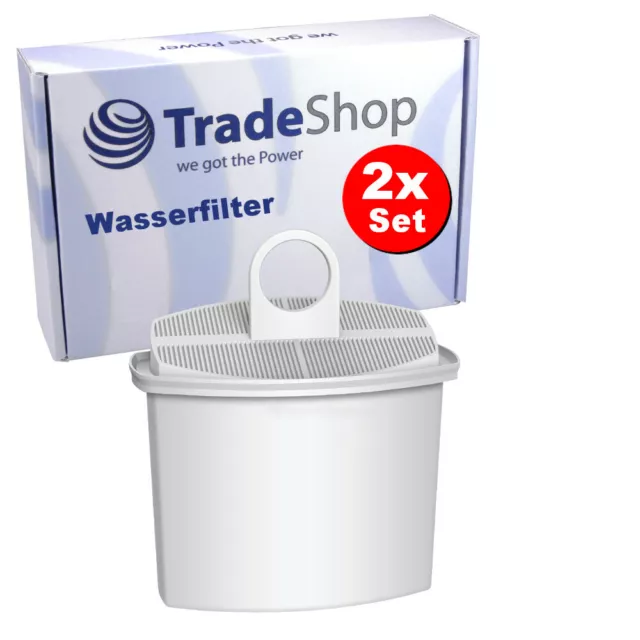 2x Wasserfilter Filterkartusche für Braun KF570 KF570/1 KFT1 Kaffeemaschine
