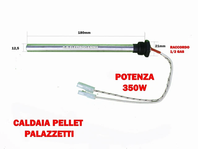 Candeletta Accensione Per Stufe Palazzetti - Resistenza 350W Compatibile - Foto 10