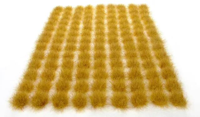 x117 Scrub grass tufts 6mm - Self adhesive static model wargames scenery