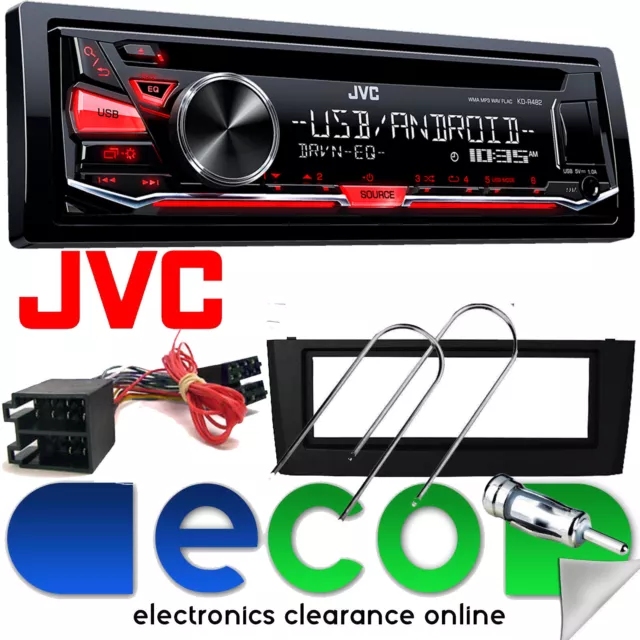 Autoradio JVC KD-R497, lecteur mp3, audio stéréo, récepteur pour voiture,  produits électroniques Automobiles, autoradios, accessoires - AliExpress