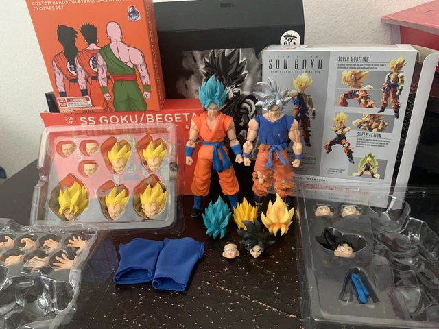 DEMONIACAL FIT DRAGON Ball SH Figuarts SS Goku & Vegeta Heads $150.00 -  PicClick