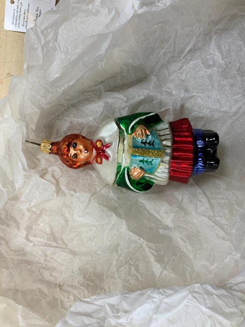 Christopher Radko Angel figure ornament - preowned - No Boxing