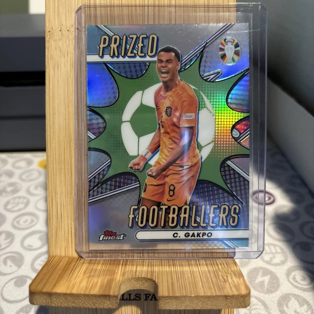 2023 TOPPS FINEST Road To Euro 2024 Cody Gakpo Prized Footballers
