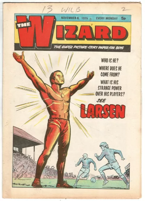 The Wizard comic 8th November 1975 - combined P&P