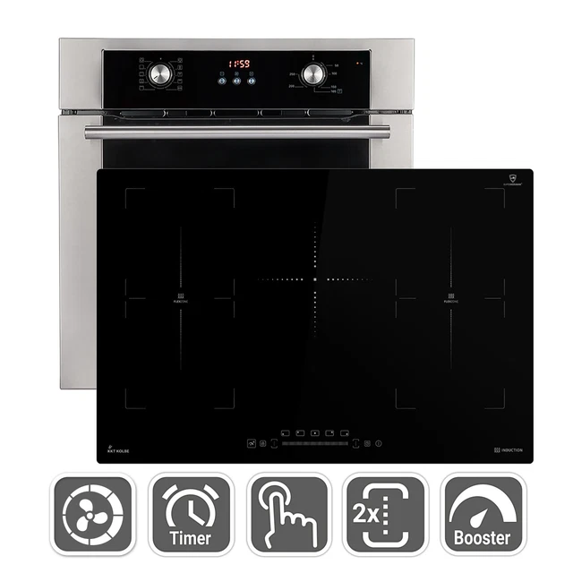de longhi FLM6XED Family Four électrique de 60 cm - acier inoxydable