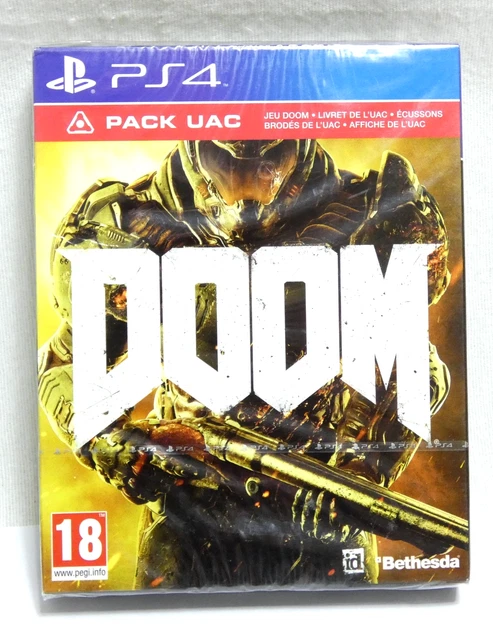 Notice Seulement** - DOOM UAC - Sony PlayStation 4 PS4