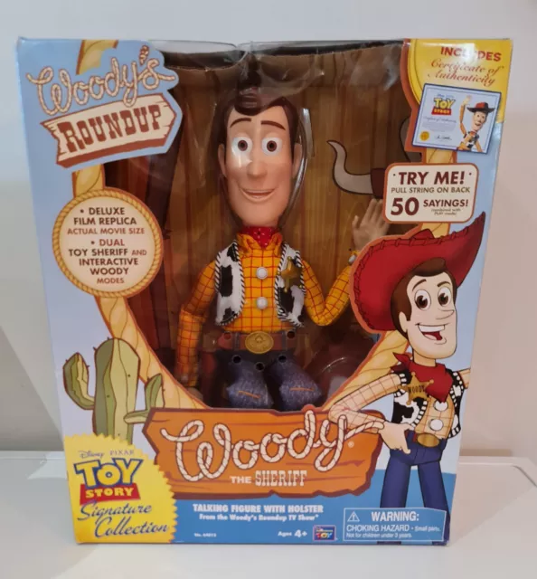 VERY RARE TOY Story Woody Signature Collection Talking Doll sealed