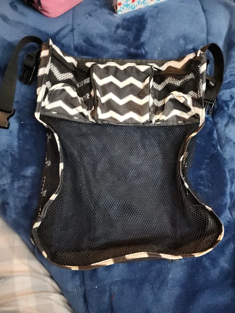 Thirty One On A Stroll Bag Black Chevron Stroller Beach Organizer