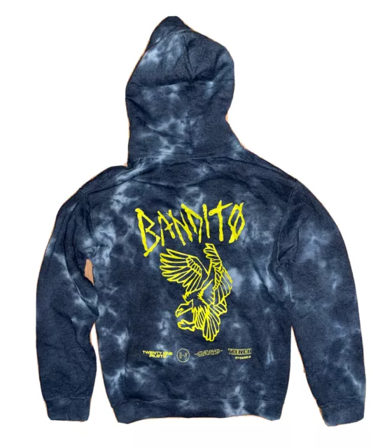 Twenty One Pilots Hoodie THE BANDITO TOUR Size S Adult Gray