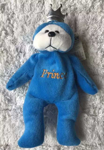 Beanie Kids ~ Prince the Bear ~ BK153 ~ Tag Attached ~ As New