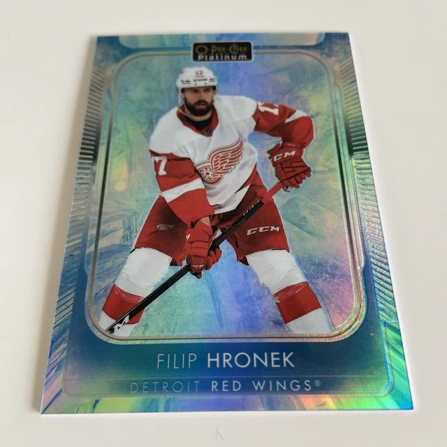 NHL Card-Filip Hronek-Arctic Freeze 99/99-OPC Platinum 2021-22-Detroit
