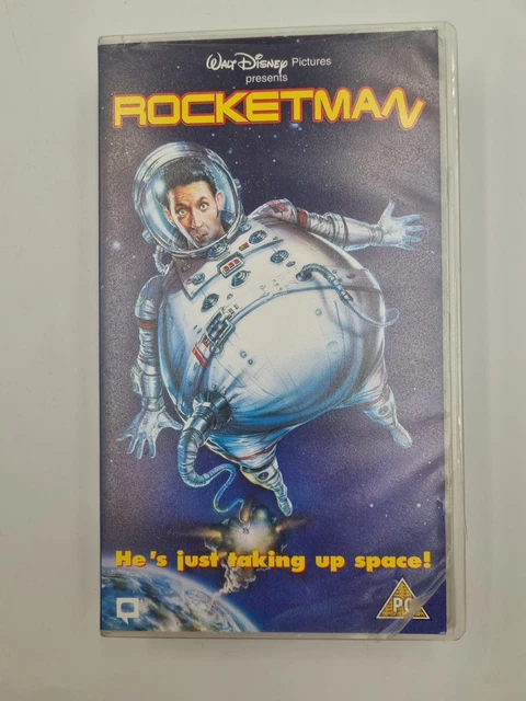 WALT DISNEY PICTURES Rocketman PAL VHS Vintage Video Cassette Tape