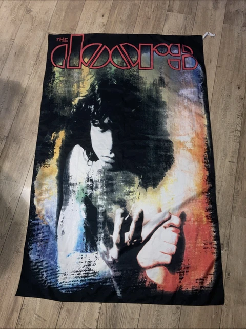 Drapeau The Doors Avec Jim Morrison - Réf. Dr1door2, Neuf, Fabriqué En Italie