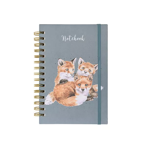 Wrendale Designs 'Snug As A Cub' Fox A5 Notebook